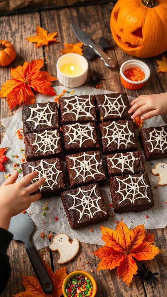 spooky halloween brownie recipe