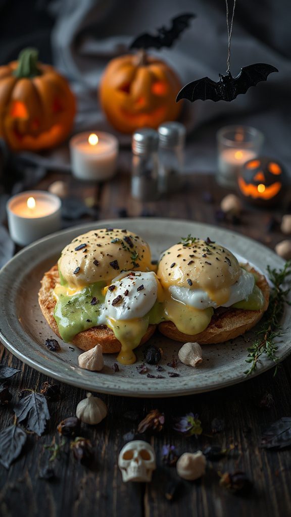 spooky halloween brunch delight