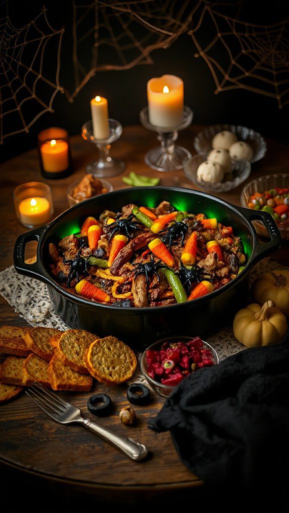 spooky halloween casserole delight