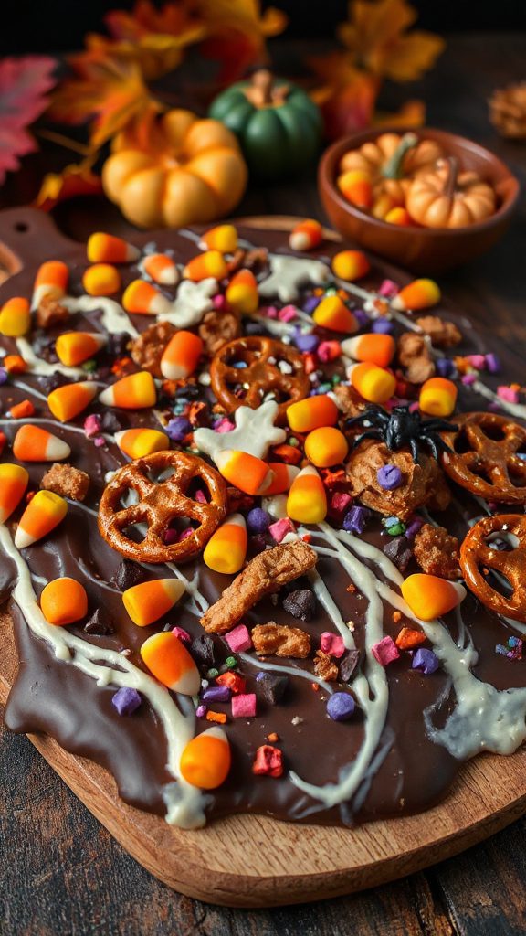 spooky halloween chocolate treat