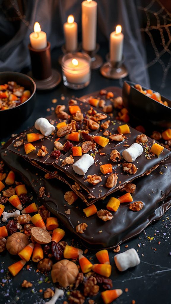 spooky halloween chocolate treat