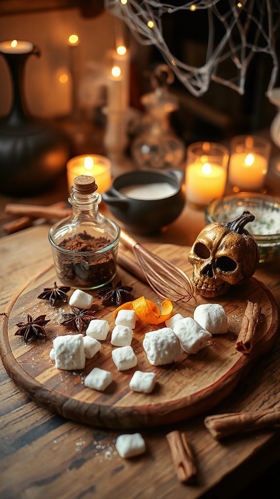 spooky halloween cocoa mix