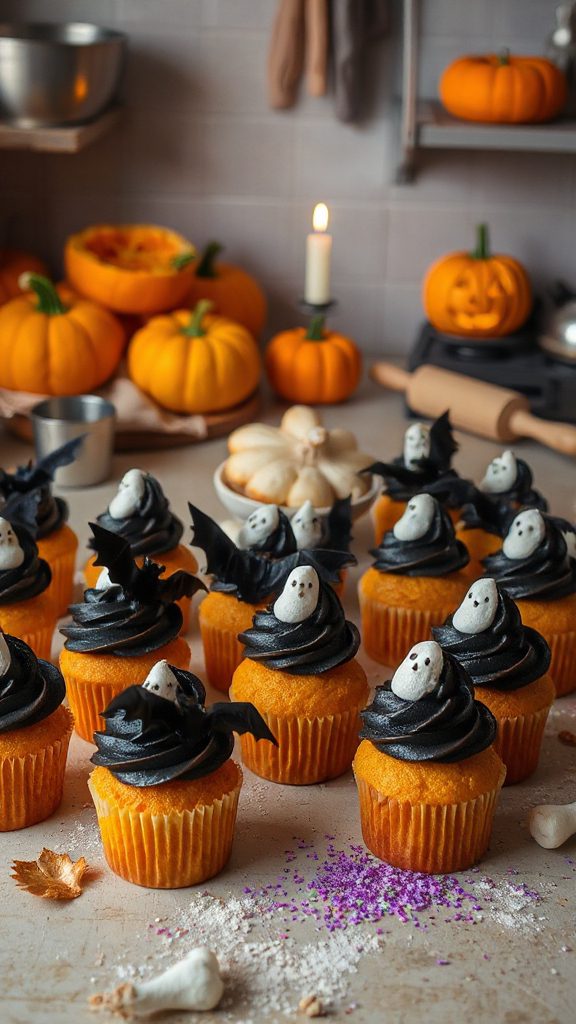 spooky halloween cupcake recipe