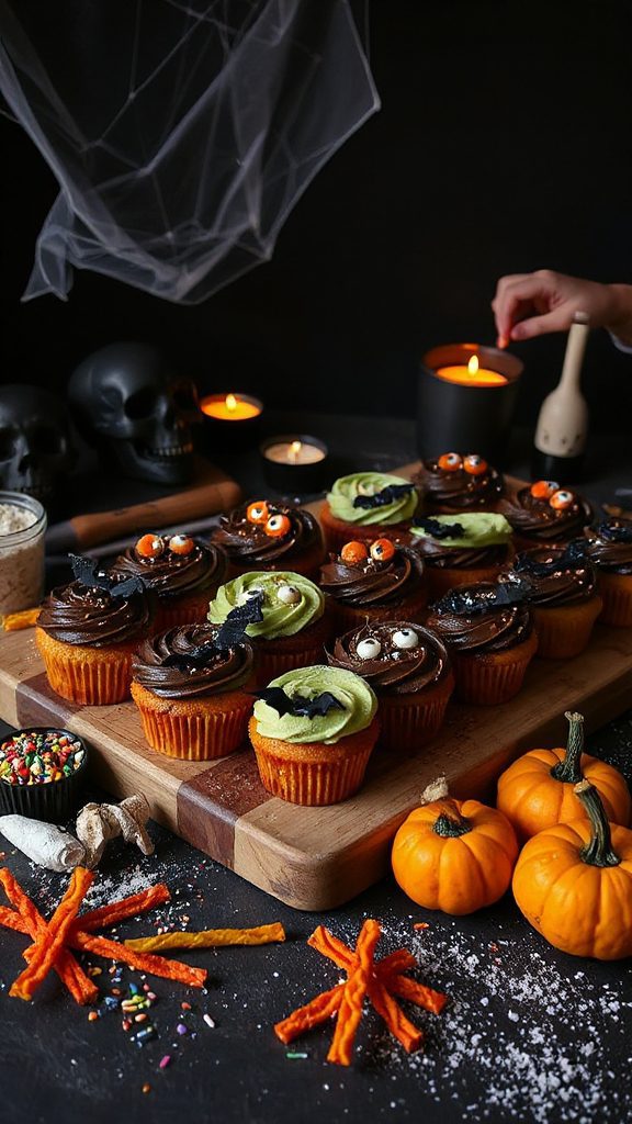 spooky halloween cupcake recipe