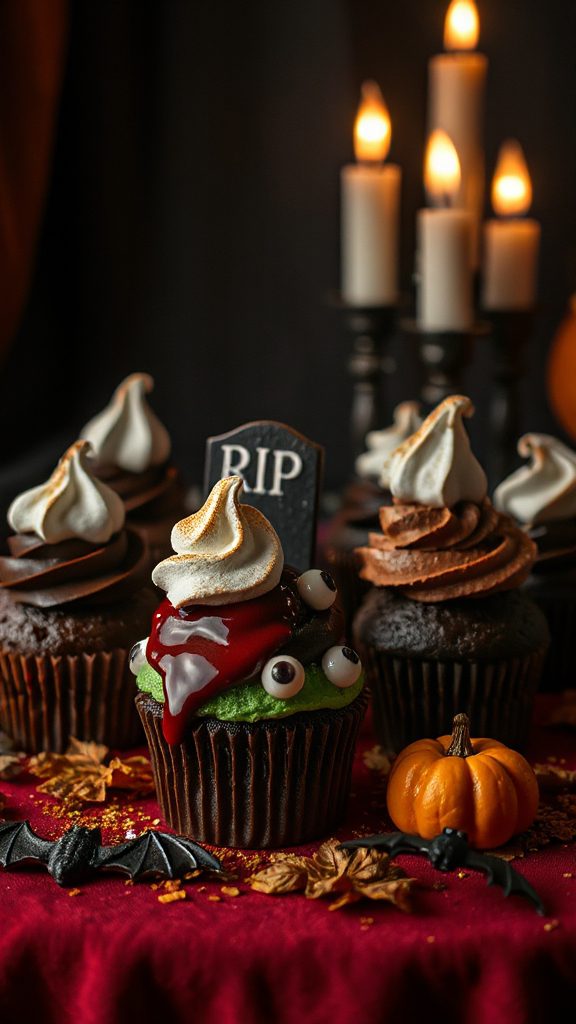spooky halloween cupcake recipe