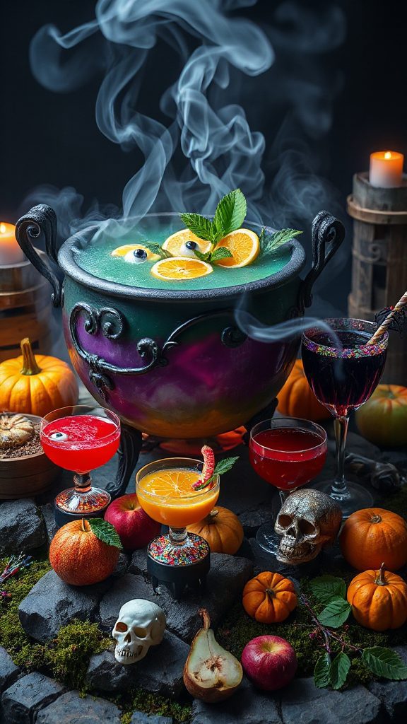 spooky halloween drink recipe