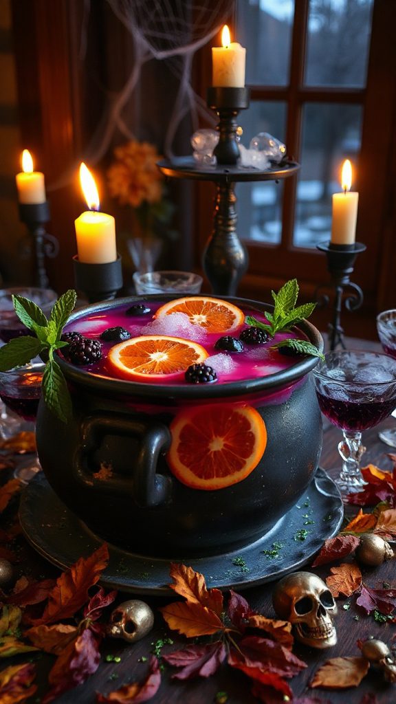 spooky halloween fruit punch