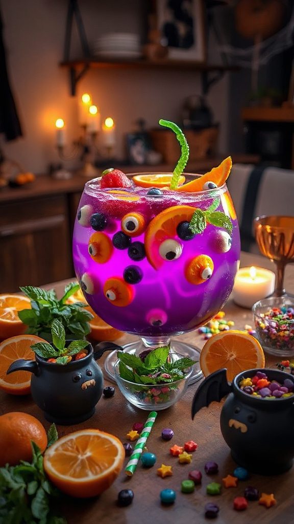 spooky halloween fruit punch