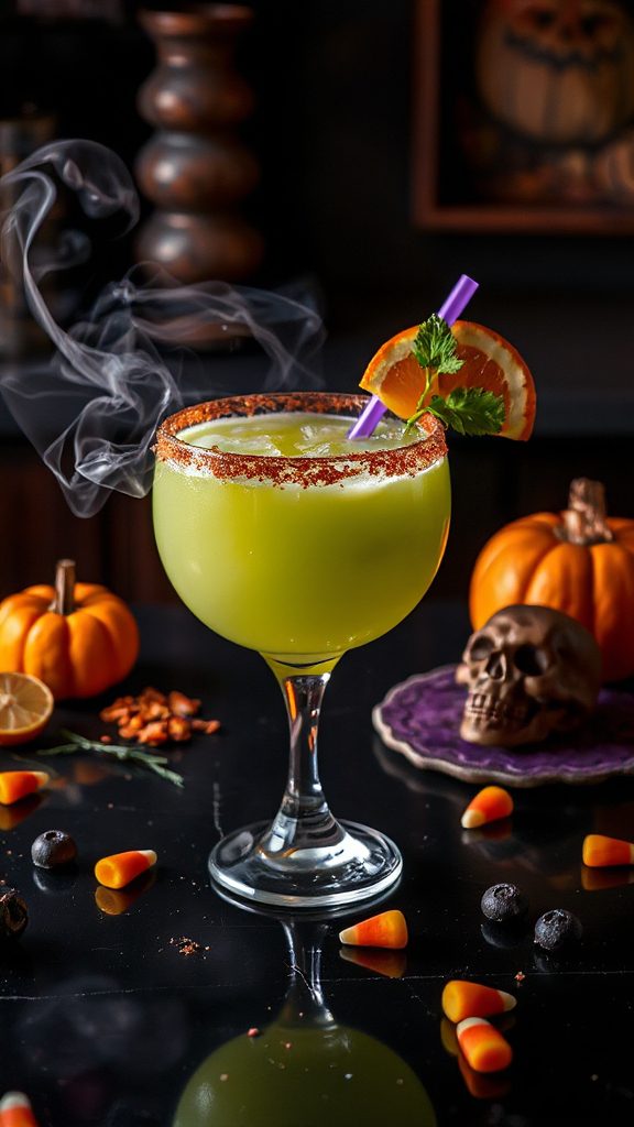 spooky halloween margarita recipe