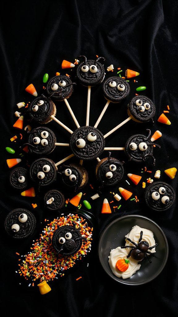 spooky halloween oreo treats