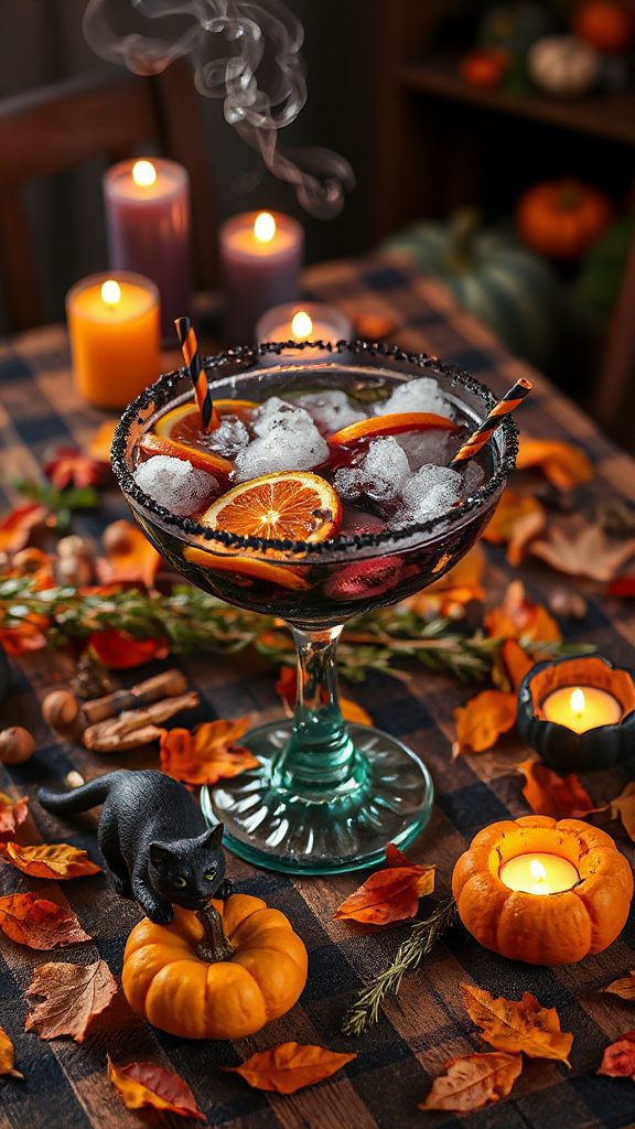 spooky halloween party punch