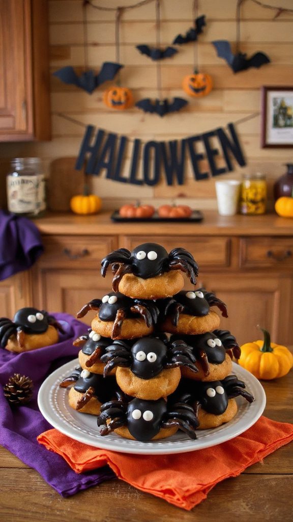spooky halloween pretzel treats