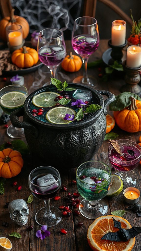 spooky halloween punch recipe