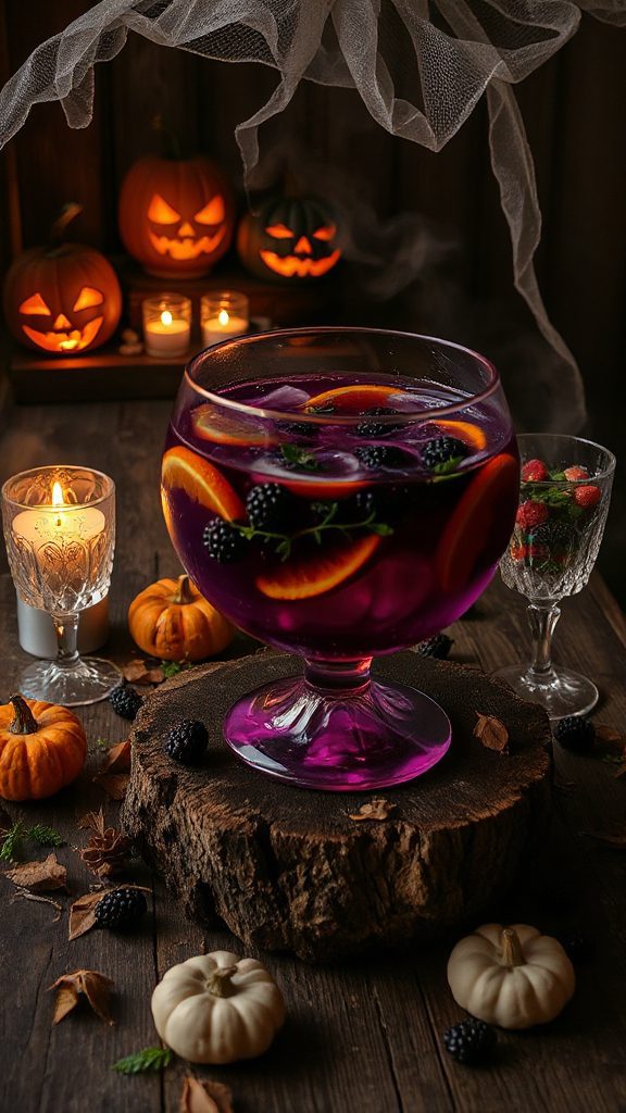 spooky halloween punch recipe