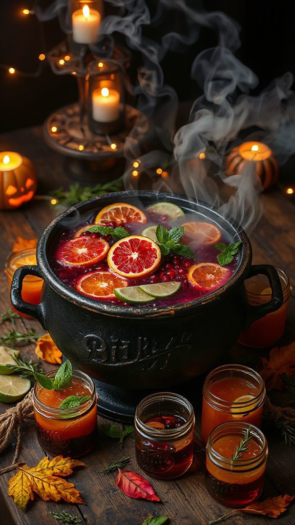 spooky halloween punch recipe