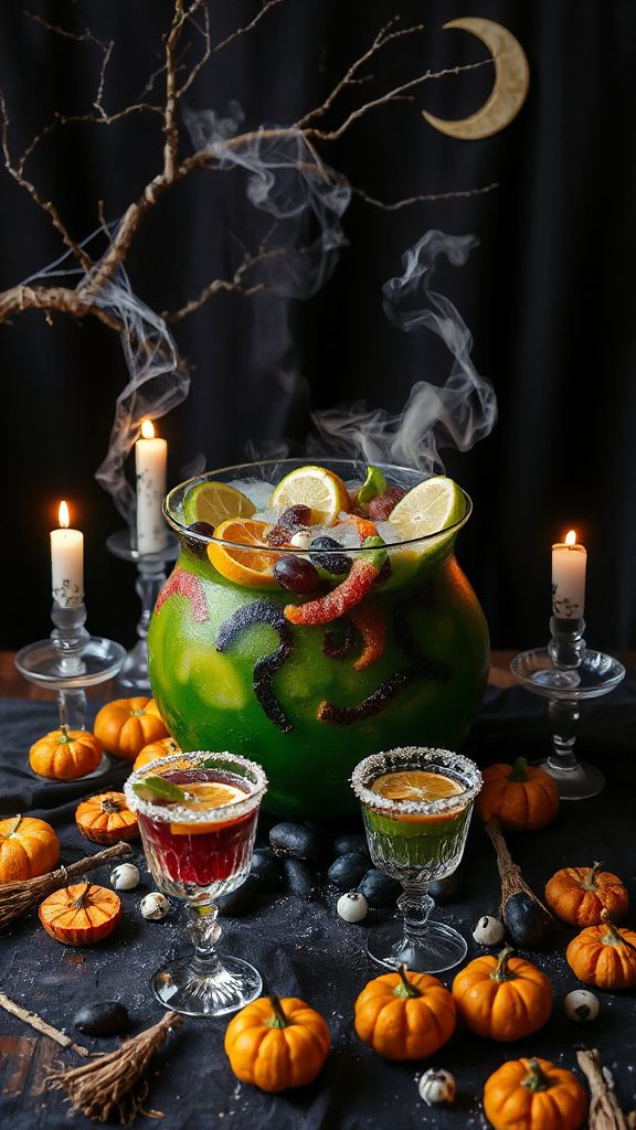 spooky halloween punch recipe