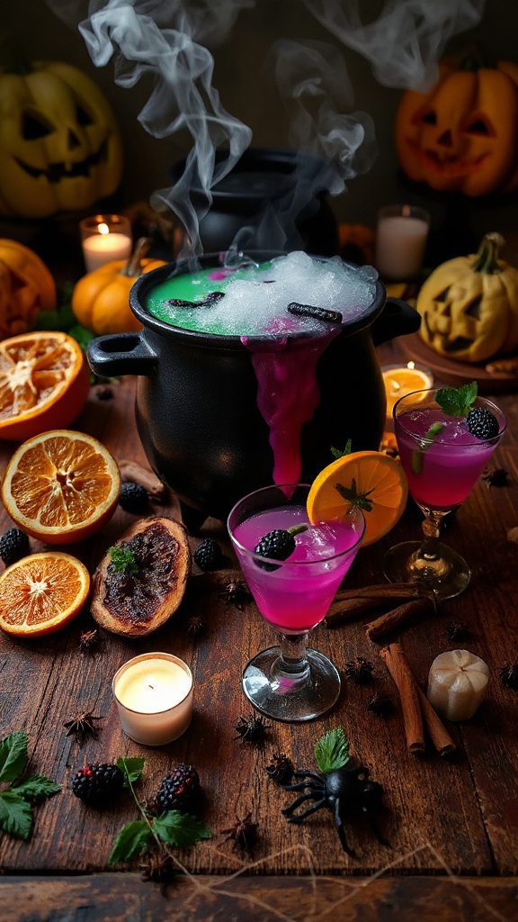 spooky halloween punch recipe