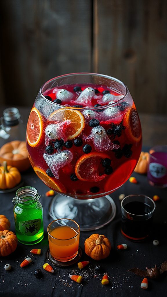 spooky halloween punch recipe