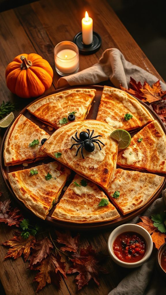 spooky halloween quesadilla recipe