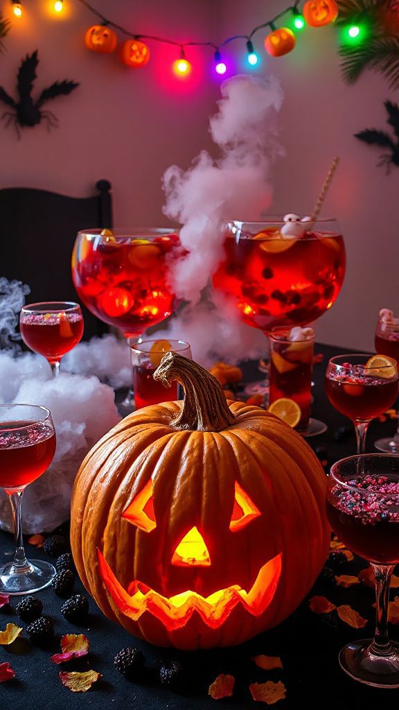 spooky halloween sangria recipe