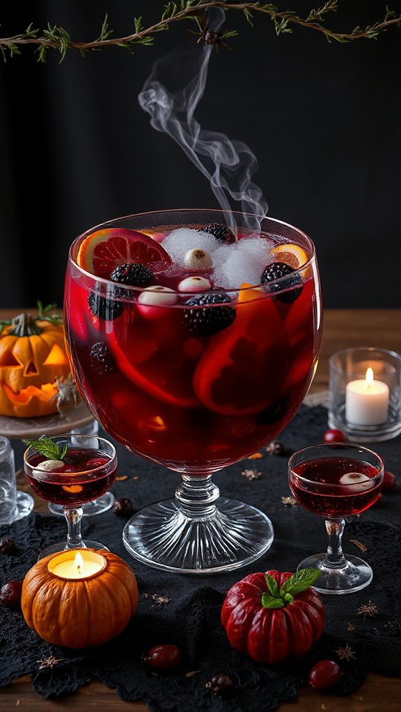 spooky halloween sangria recipe