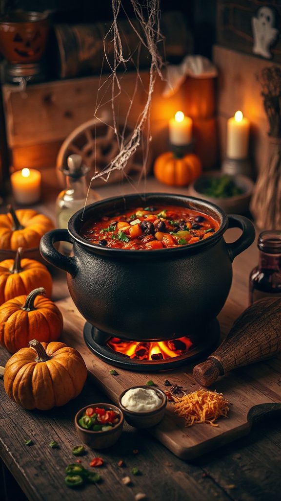 spooky hearty chili recipe