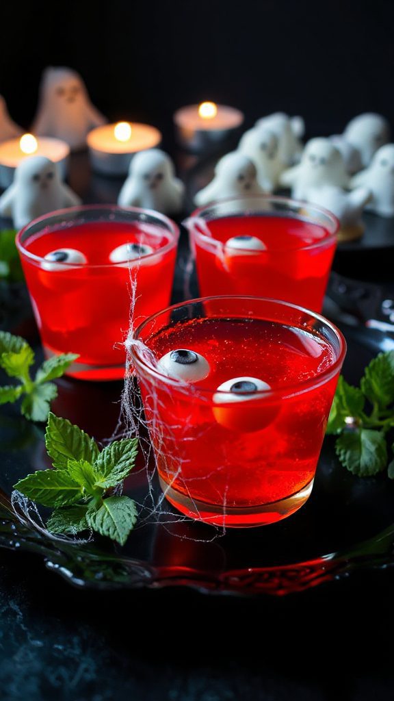 spooky jello cups recipe