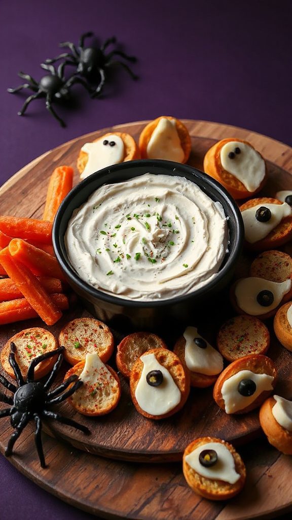 spooky layered dip recipe