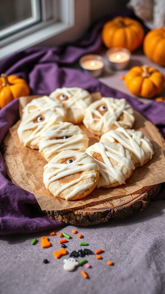 spooky mummy cookie recipe
