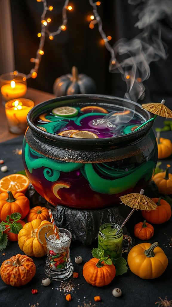 spooky non alcoholic halloween punch