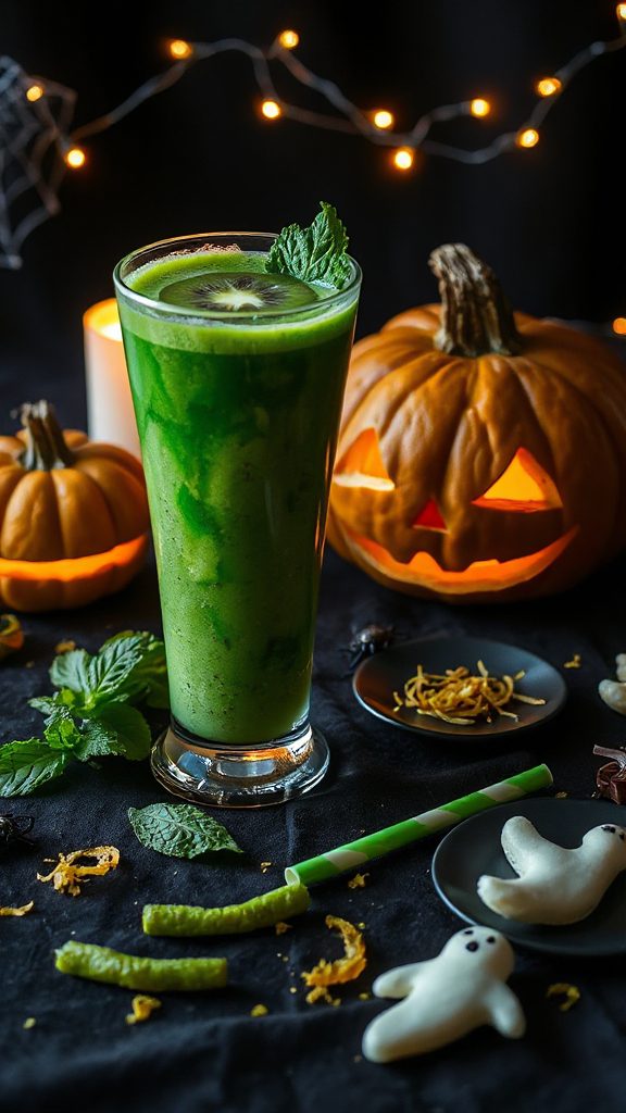 spooky nutrient packed smoothie