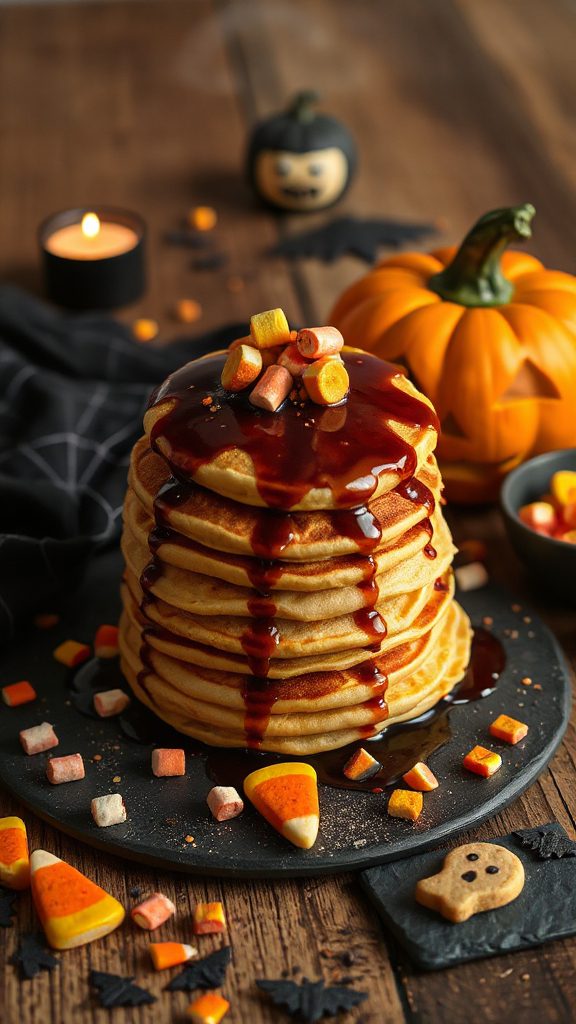 spooky peanut butter syrup