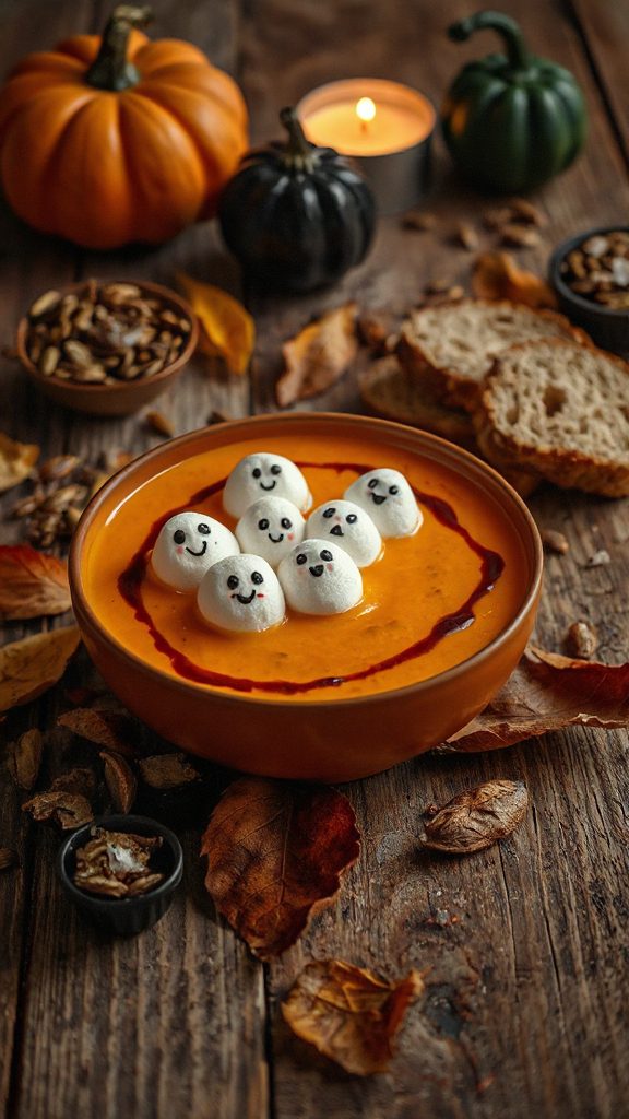 spooky pumpkin soup recipe
