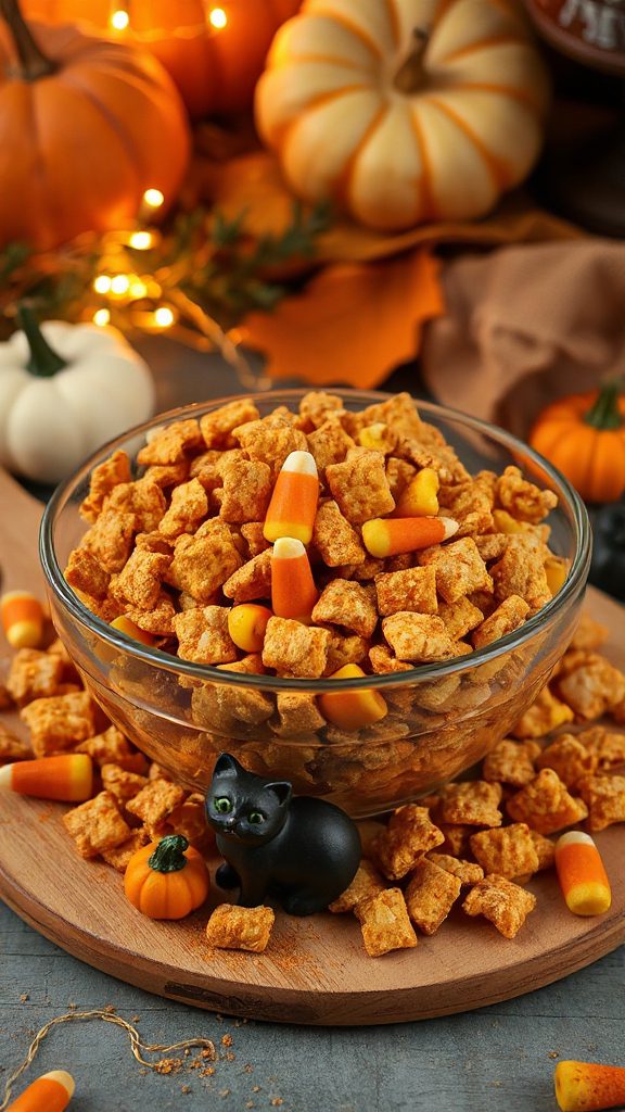 spooky pumpkin spice treats