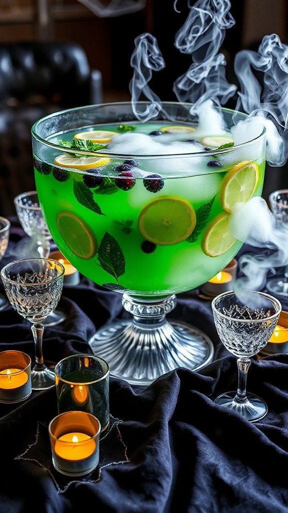 spooky refreshing halloween beverage