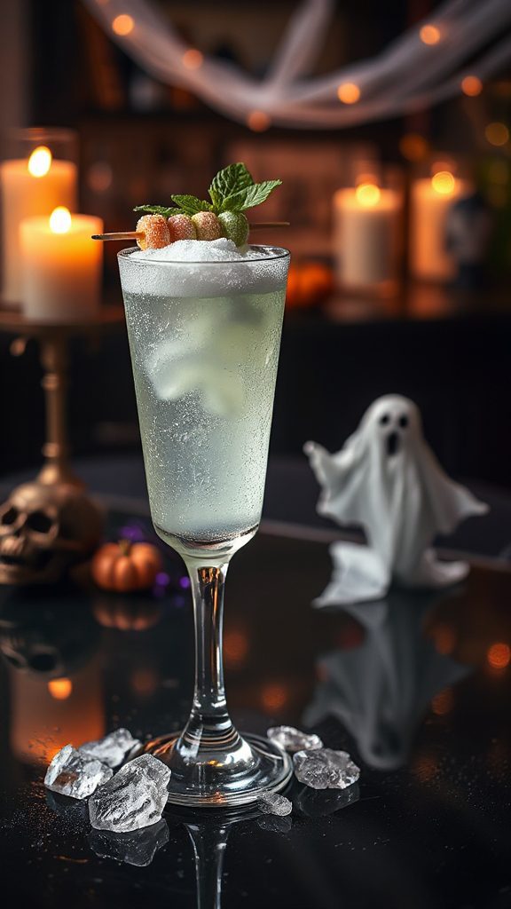 spooky refreshing halloween cocktail