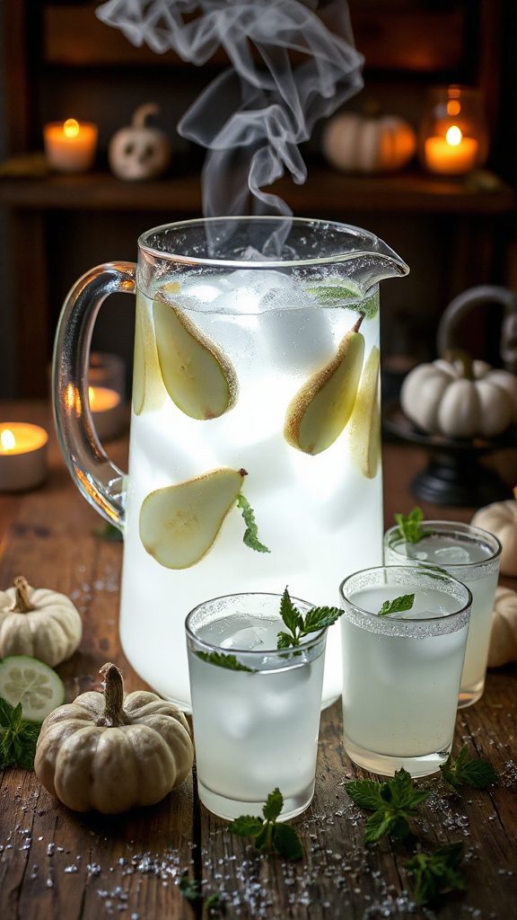 spooky refreshing white sangria