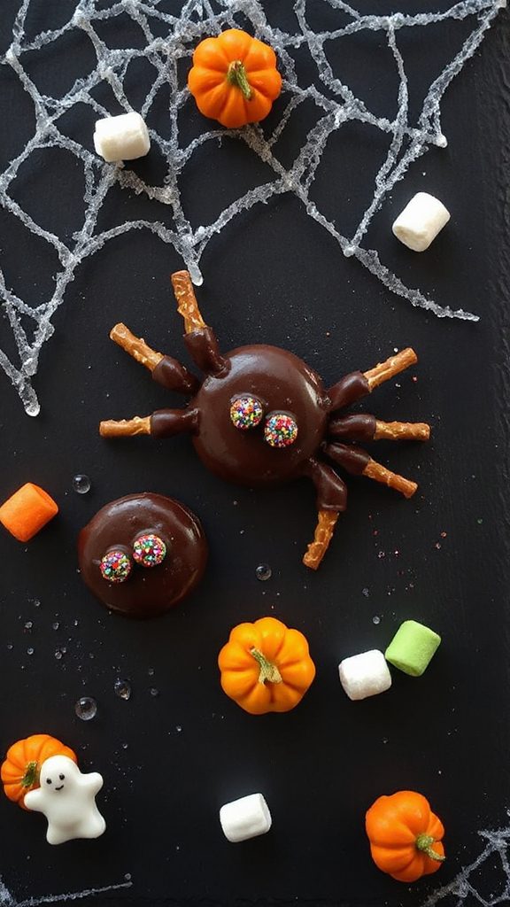 spooky rice krispie treats