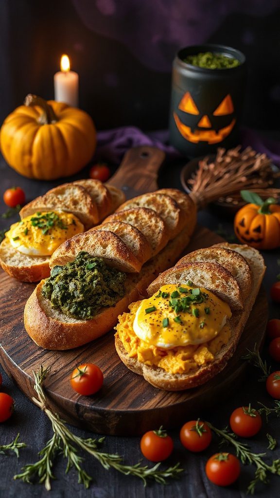 spooky sandwich halloween fun