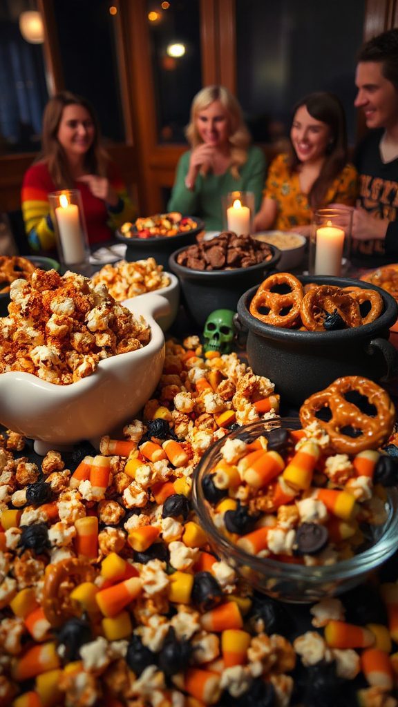 spooky snack mix recipe