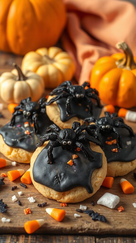 spooky spider cookie recipe