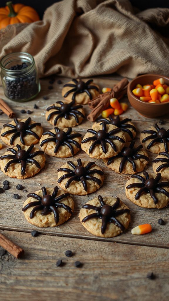 spooky spider cookie recipe
