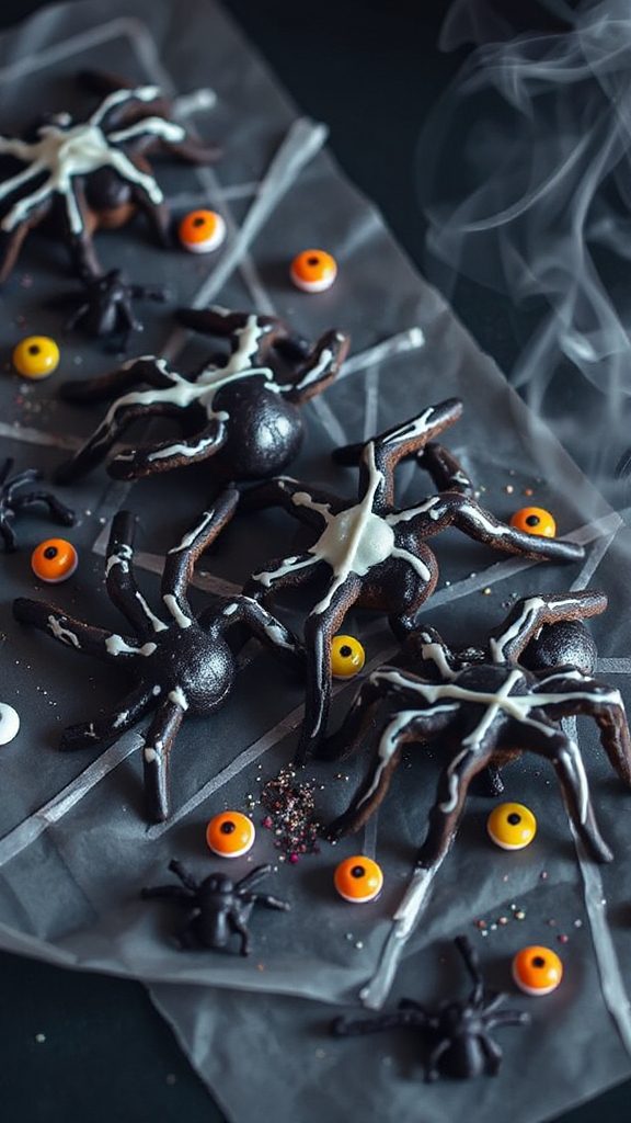 spooky spider cookie recipe