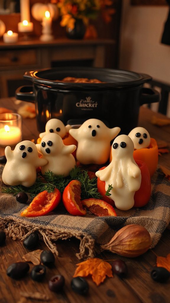 spooky stuffed peppers recipe