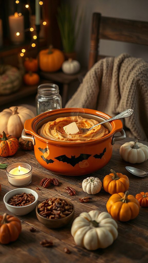 spooky sweet potato mash recipe