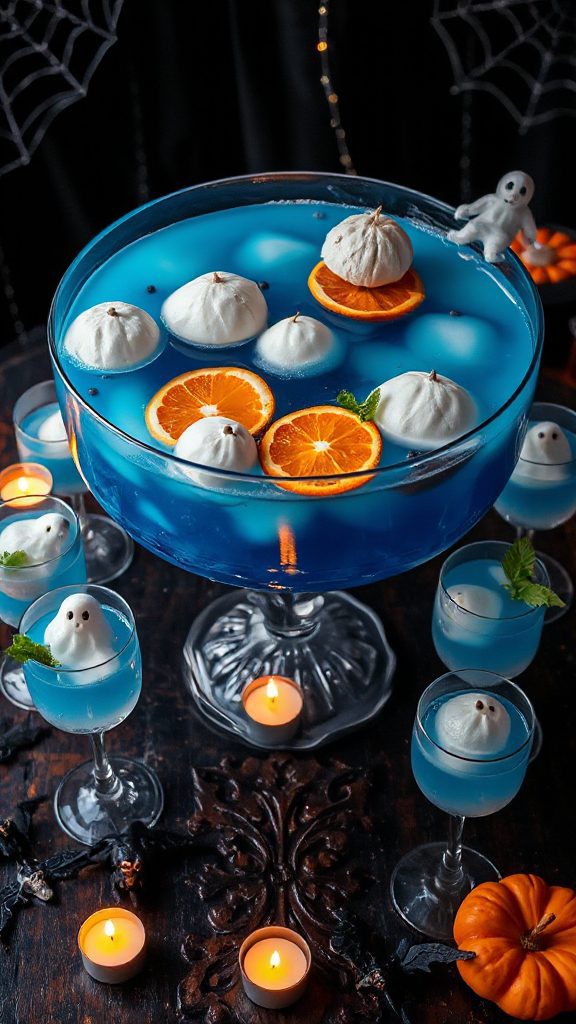 spooky tropical rum punch