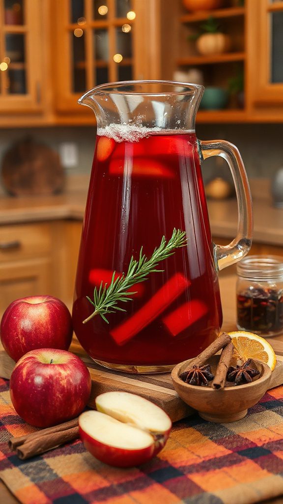 spooky warm apple beverage