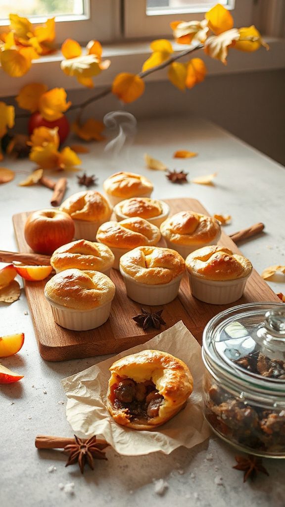 store leftover mini pies