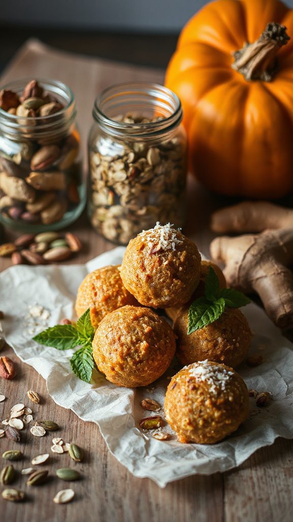store pumpkin energy balls