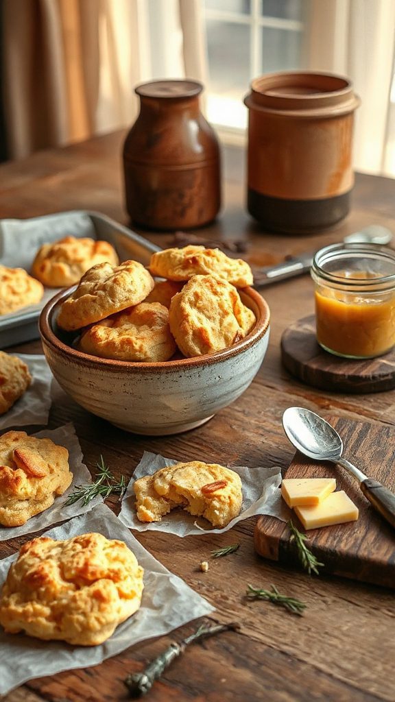 storing and reheating biscuits